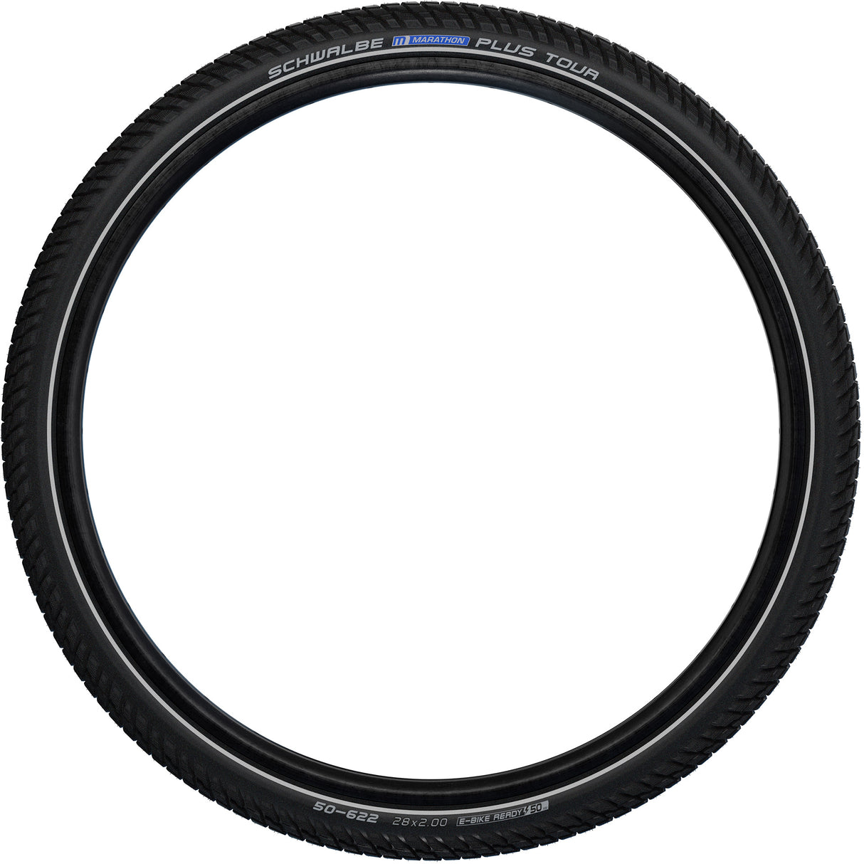 Schwalbe Tire 27.5-2.15 (55-584) Marathon Plus Tour Perf ZW. + R