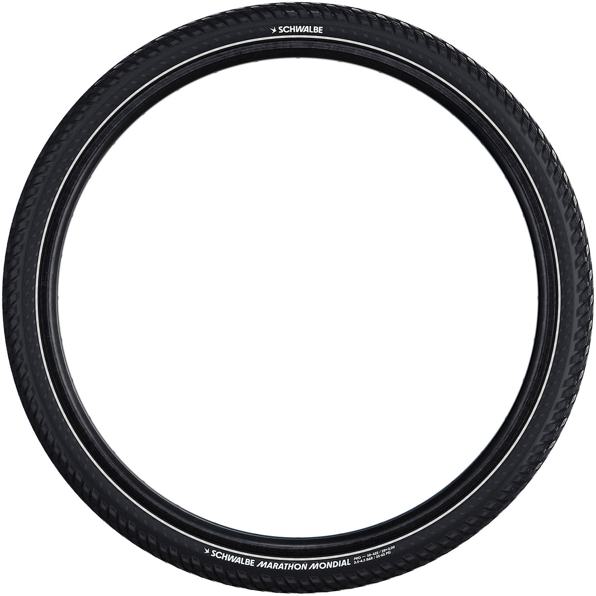 Schwalbe vouwband marathon mondial pro evo 62-584 +r zwart
