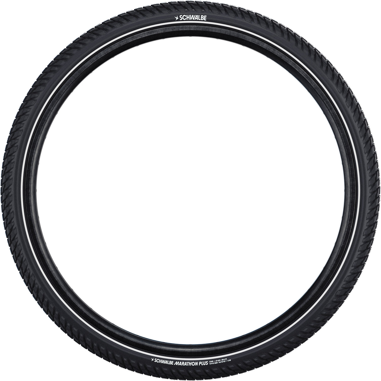 Schwalbe Clincher maraton plus tour perf 55-622 +r černá