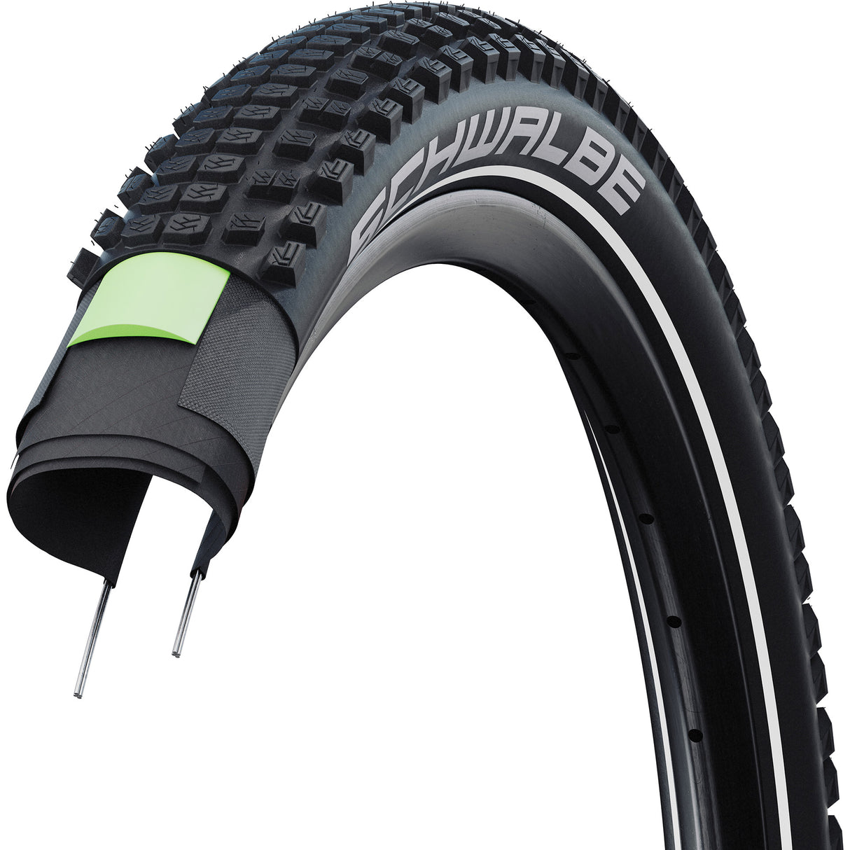 Schwalbe johnny watts - skládací - addix - dd - raceguard - 29x2,60 - černá