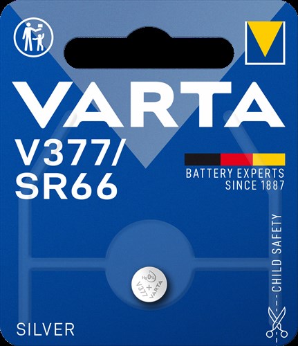 Varta button cell battery V377 SR626 watch