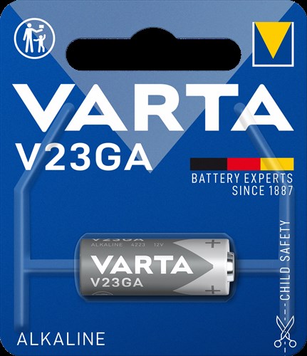 Varta batteri v23ga 12v, inklusive larm