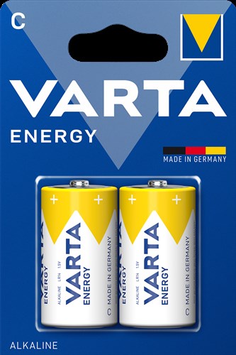 Varta Battery LR14 Energy Alkaline Map A 2