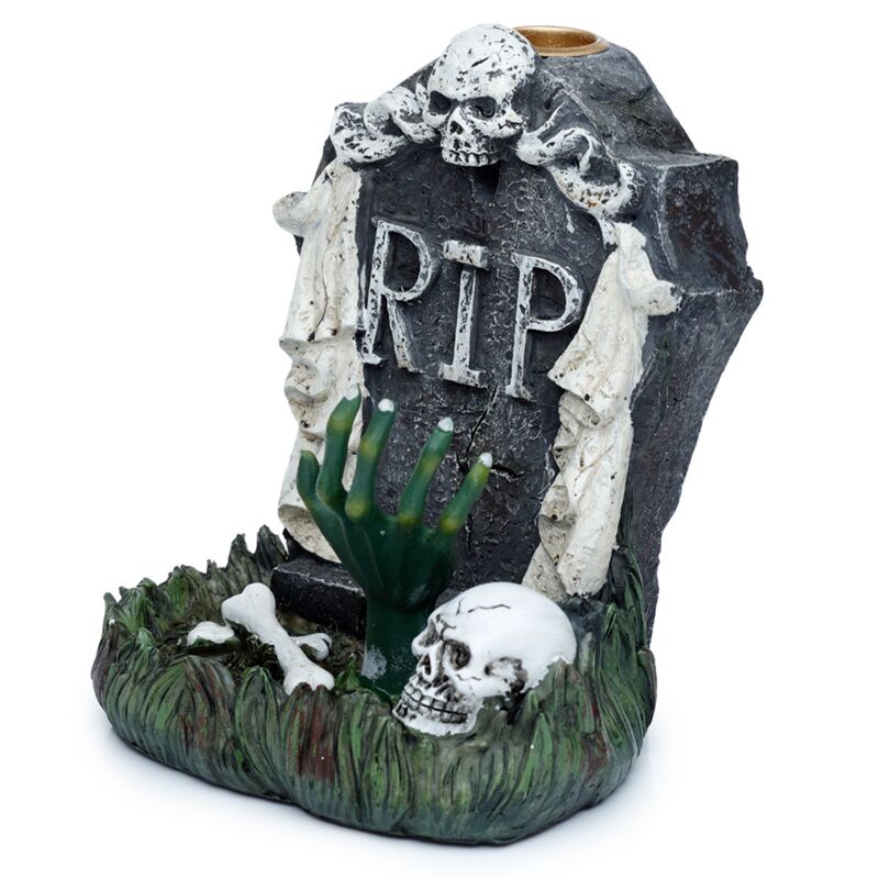 RIP Zombie Hand Grafstone backflow rökelsehållare