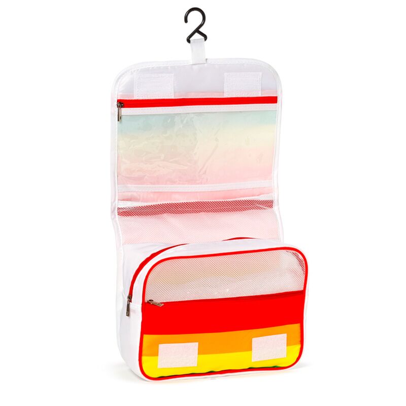 Somewhere rainbow hanging toilet bag