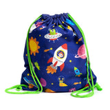 Space canvas Trekkoord Backpack