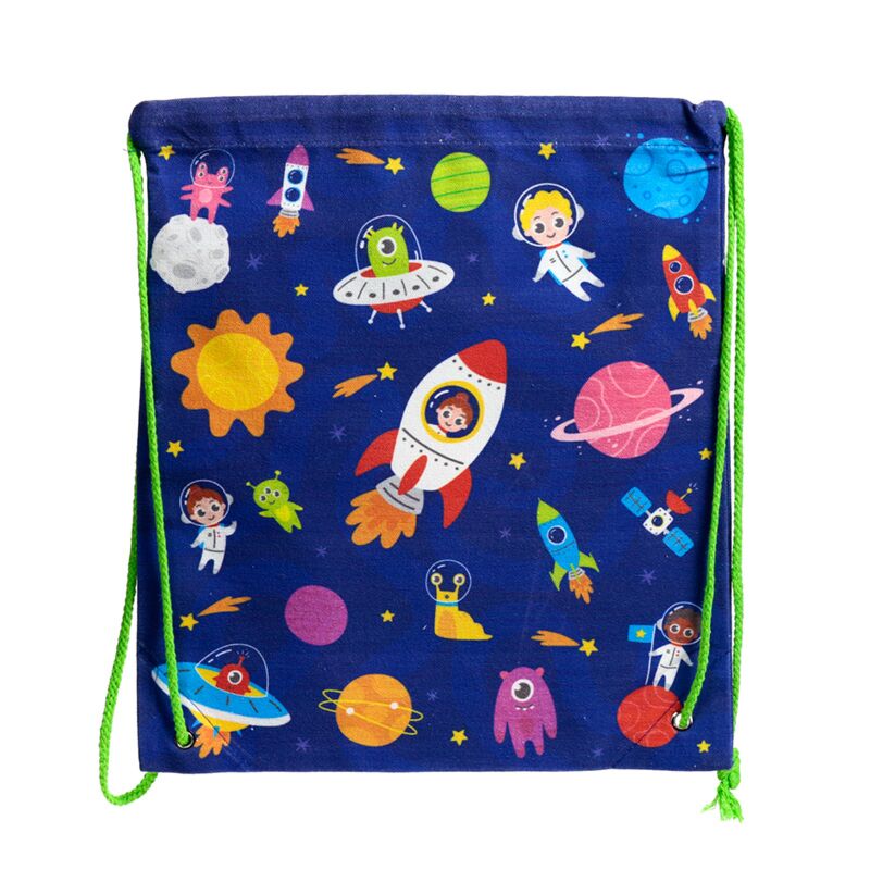 Space canvas Trekkoord Backpack