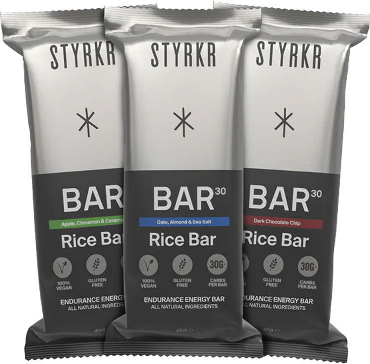 Styrkr bar30 energy bar 43g box of 12 | dark chocolate chip