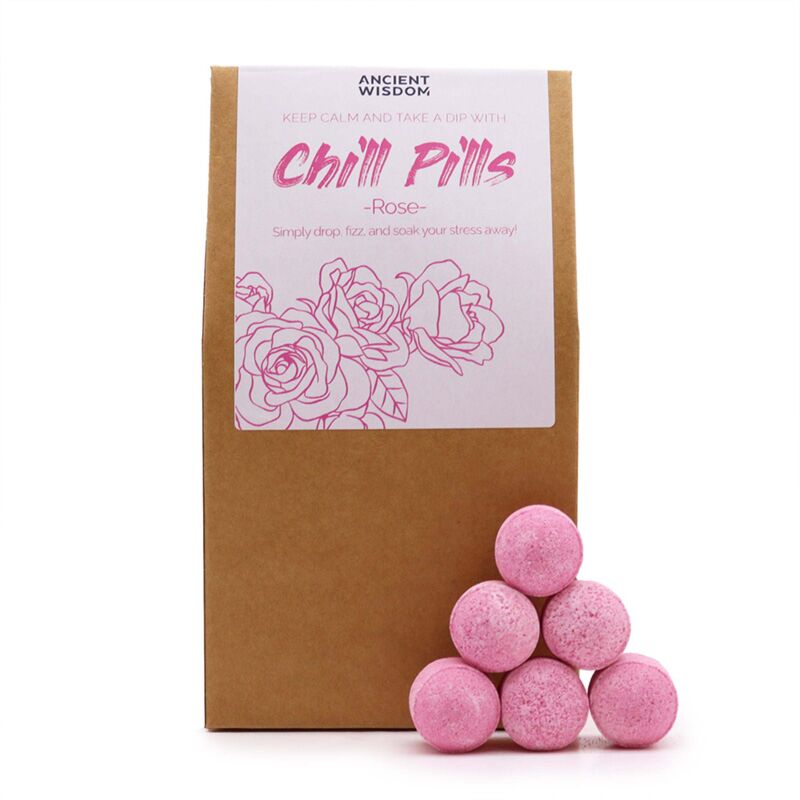 Roses Bath Bruis Balls Píldora Fizz Chill Píldora de regalo