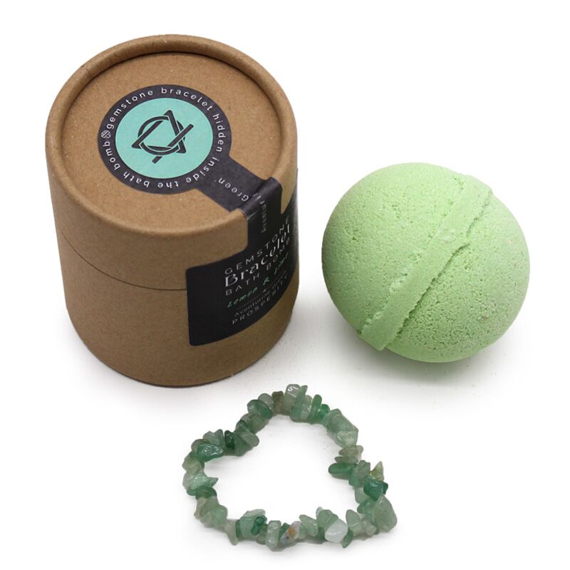 Green Aventurine Bracelet Shea Butter Citroen Lime Bustball