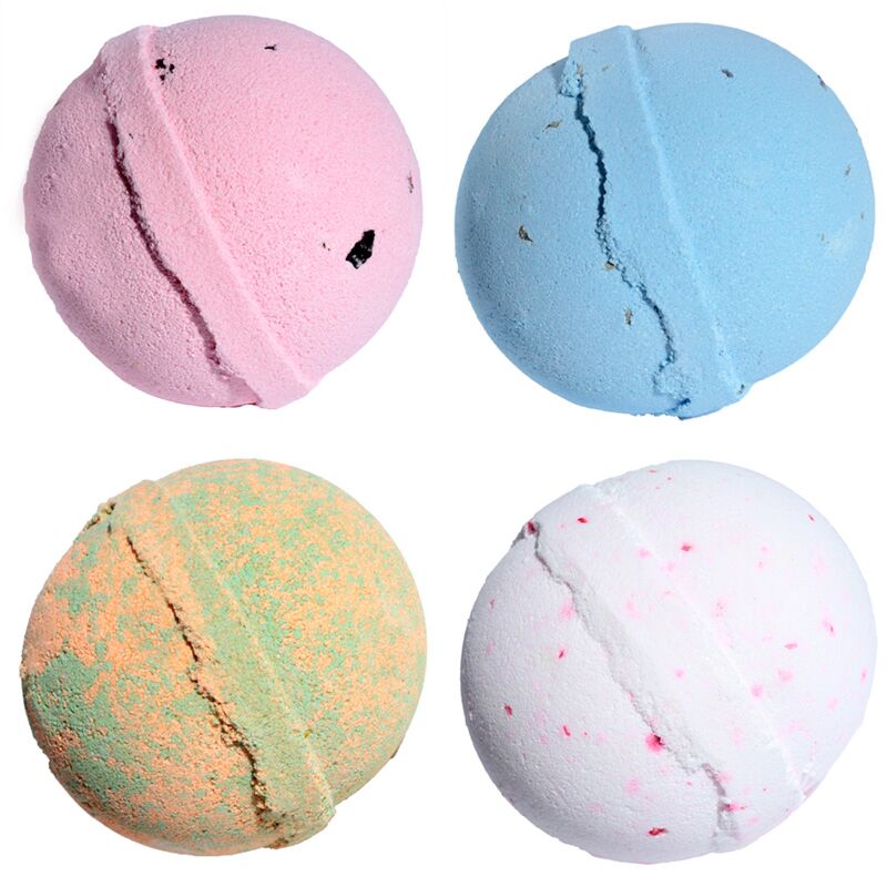 Bruisballen Tray - Mix 1- Roos Lavendel Mango Coconut Coconut
