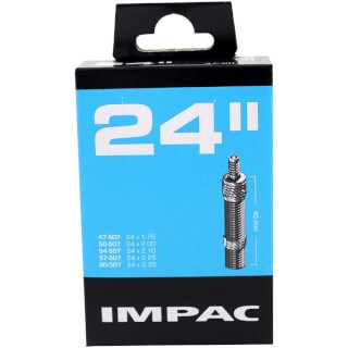 IMPAC (Schwalbe) Tubo interno DV10 24 polegadas 47 60-406 dv 40 mm