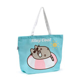 Pusheen de kat zomer strandtas