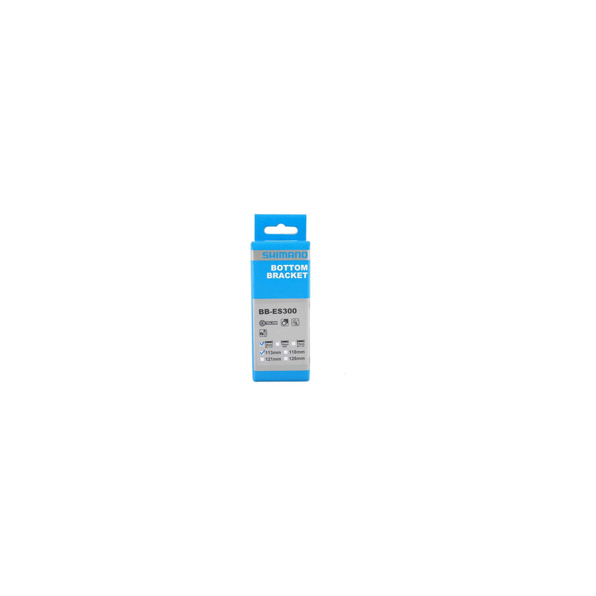 Ploadet Shimano Octalink BBES25 121mm Silver