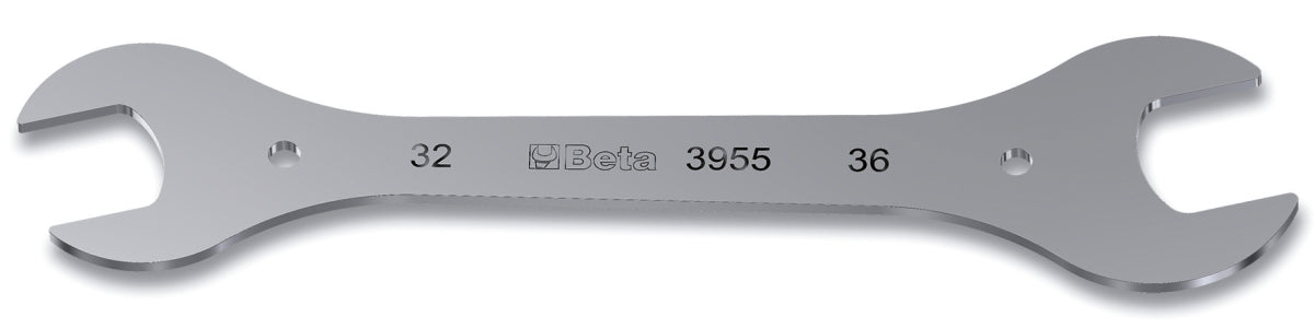 Beta 3955 32x36 double open-end wrenches for universal head | chrome plated - 039550114 039550114