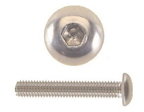 Bofix Allenbout M5 x 16 Edelstol mat Bulb Kapp (25 Stécker)