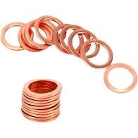 Bofix Box A 50 Carter Rings Red Head 8x12x1 Copper