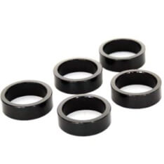 Spacer sacchette da 1 pollice da 10 mm nero