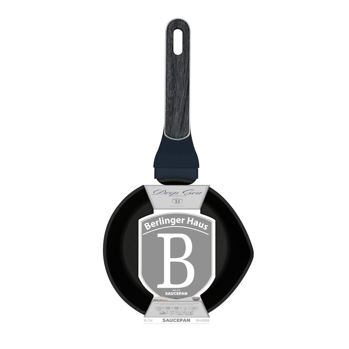 Berlingerhaus berlinger haus deep sea steelpan ø16cm