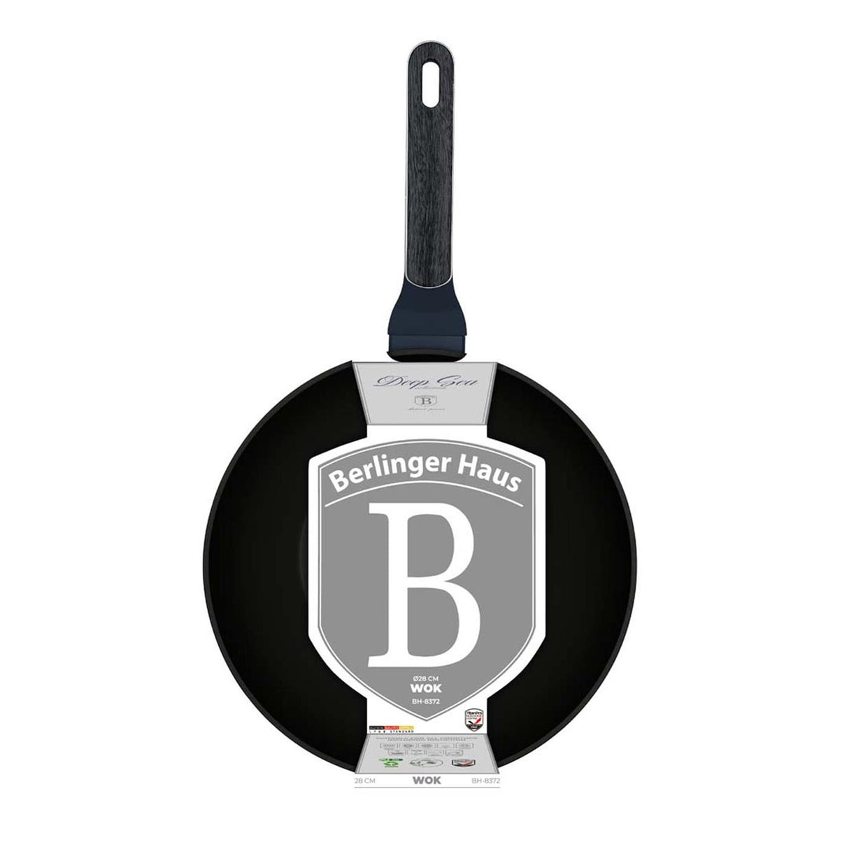 Berlingerhaus berlinger haus deep sea wokpan ø28cm