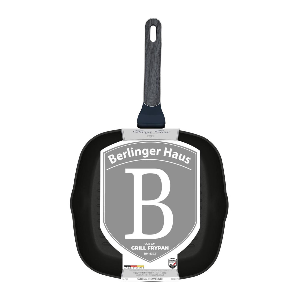 Berlingerhaus berlinger haus deep sea grillpan ø28cm