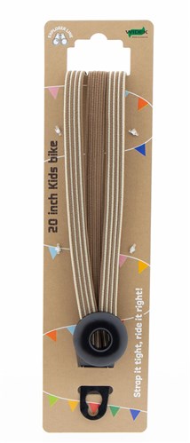 Trio de pulseira Qibbel widek marrom caramelo de 20 polegadas
