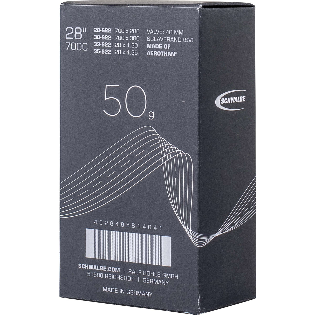 Schwalbe Inner Tube SV16e Aerothan 28 35-622 IB 40mm