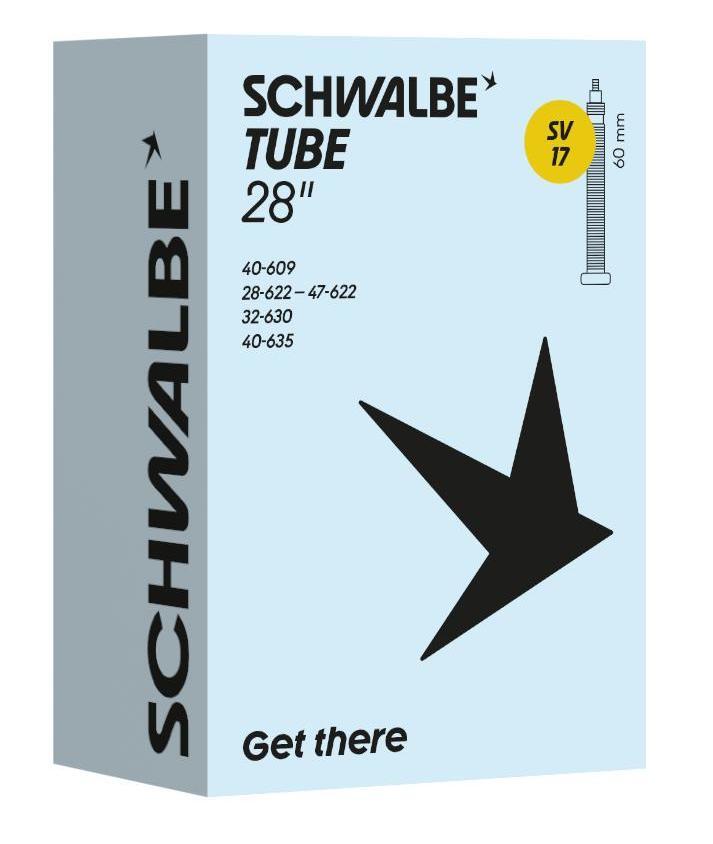Schwalbe tube (sv17) - tour gravel - 28'' (28 47-622 635) - presta 60mm