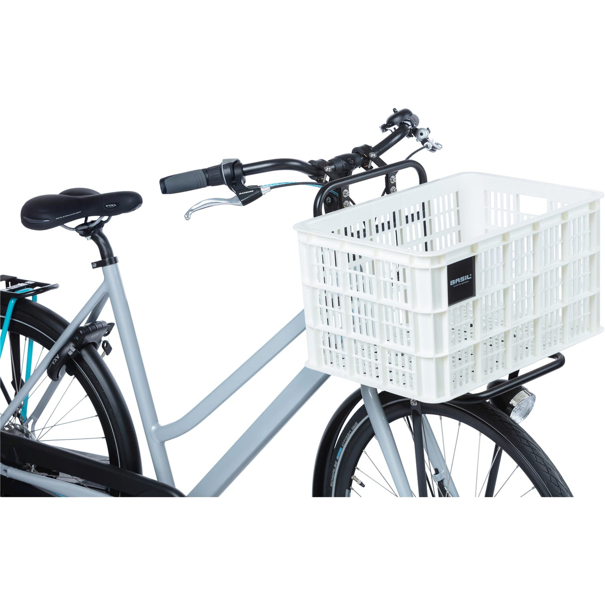 Basil bicycle crate L large 40 liters white