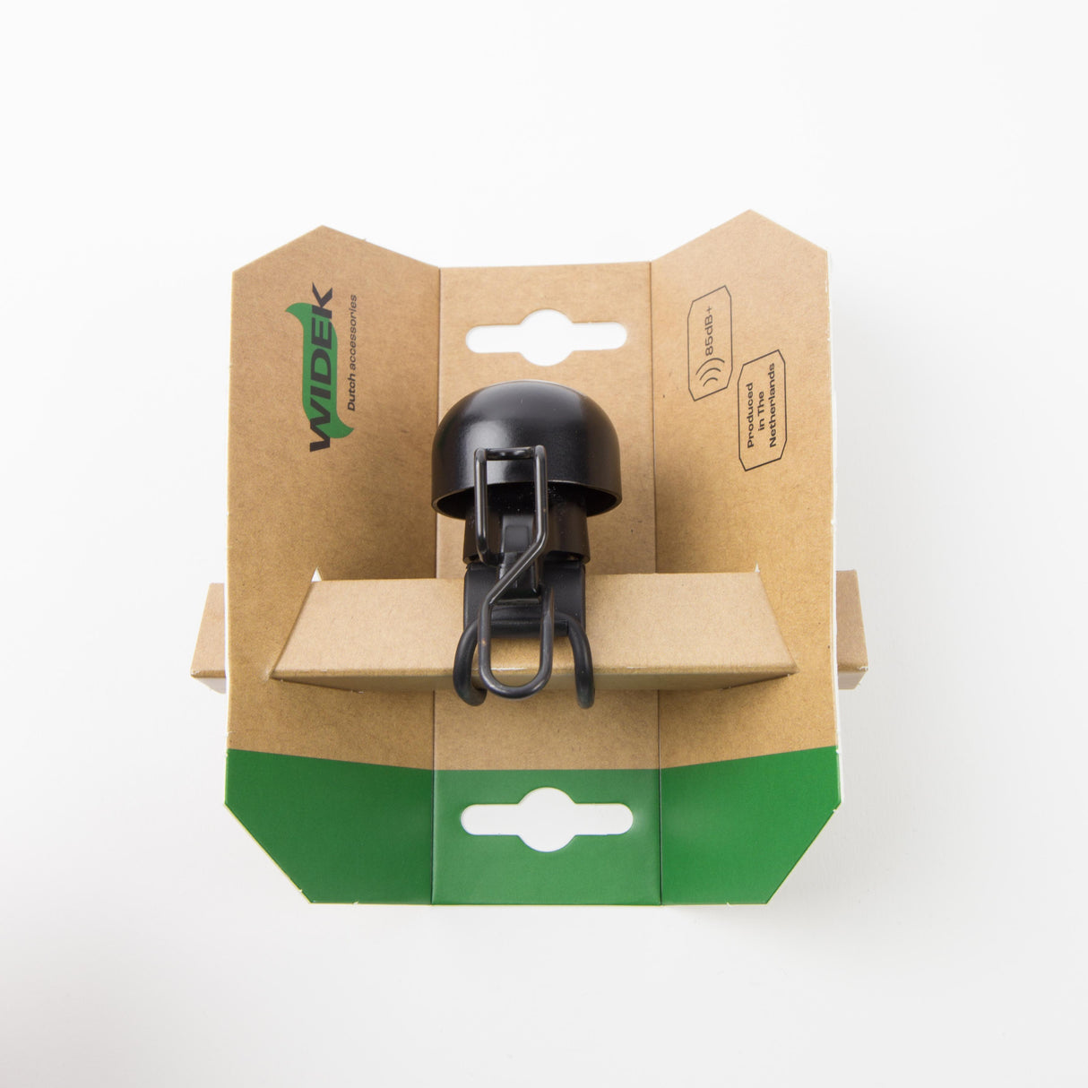 Qibbel Widek Paperclip Bel Mini XXL All Black on Card