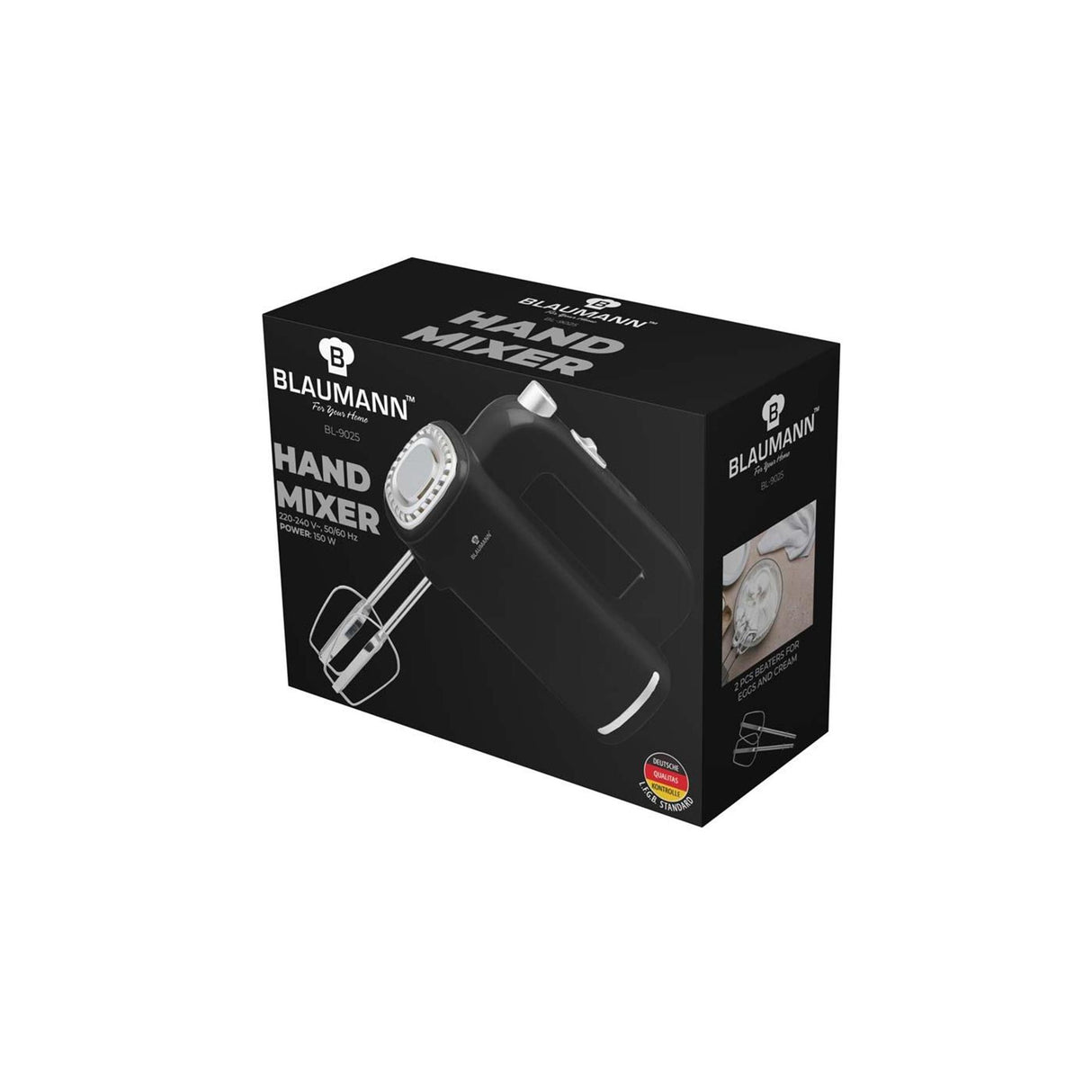 Blaumann black silver hand mixer