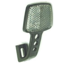 Reflektéieren b m Front mat Klammer wäiss