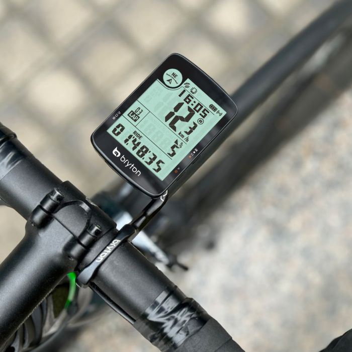 Bryton - Bicycle Computer GPS Rider 17th Power on en go