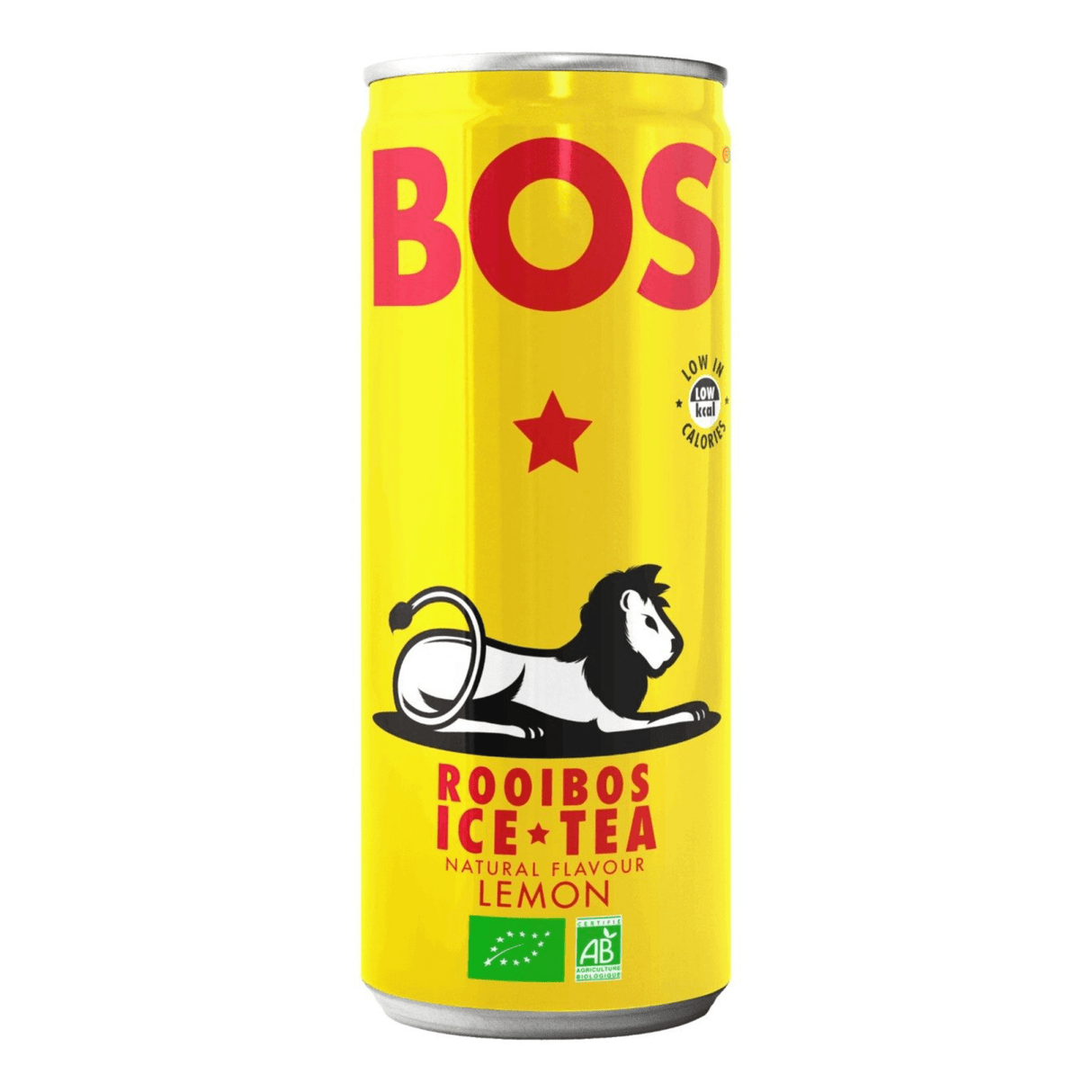 Bos ice tea lemon organic can (12x 250ml)