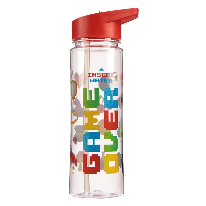 Game sulla cannuccia di bottiglia d'acqua da 550 ml sostenibile