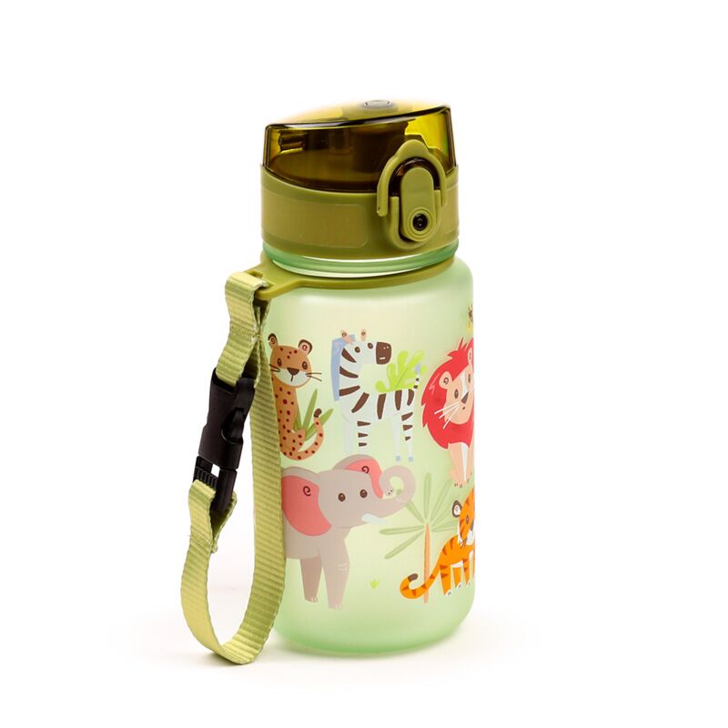 Garrafa infantil Zooniverse pop top 350ml ecozen