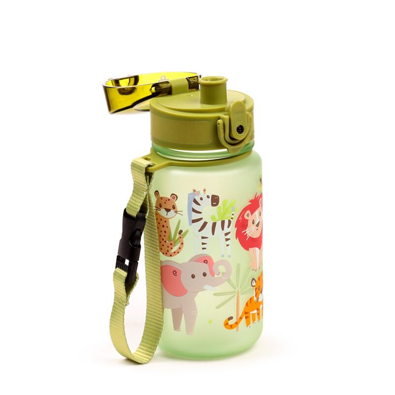 Garrafa infantil Zooniverse pop top 350ml ecozen