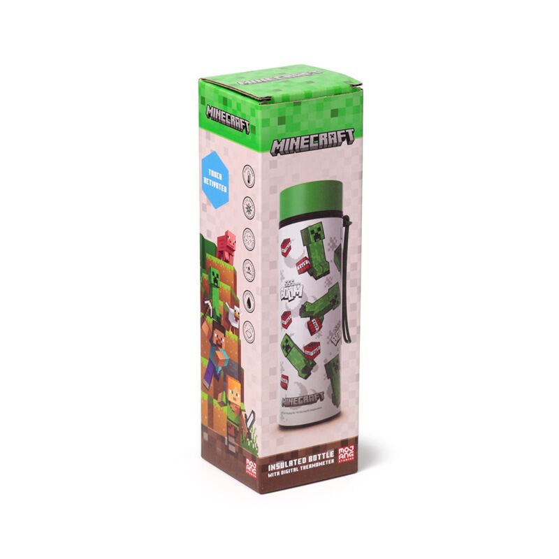 Thermomètre Minecraft 555 Boom Thermosfless 450 ml
