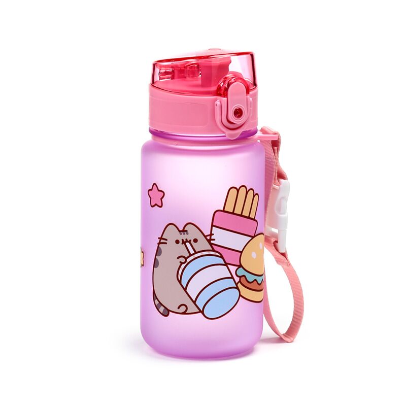 Детска бутилка за пиене ecozen Union pusheen the cat core pop top 350 ml