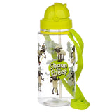 Shaun the sheep sustainable BPA free 450ml children's water bottle straw
