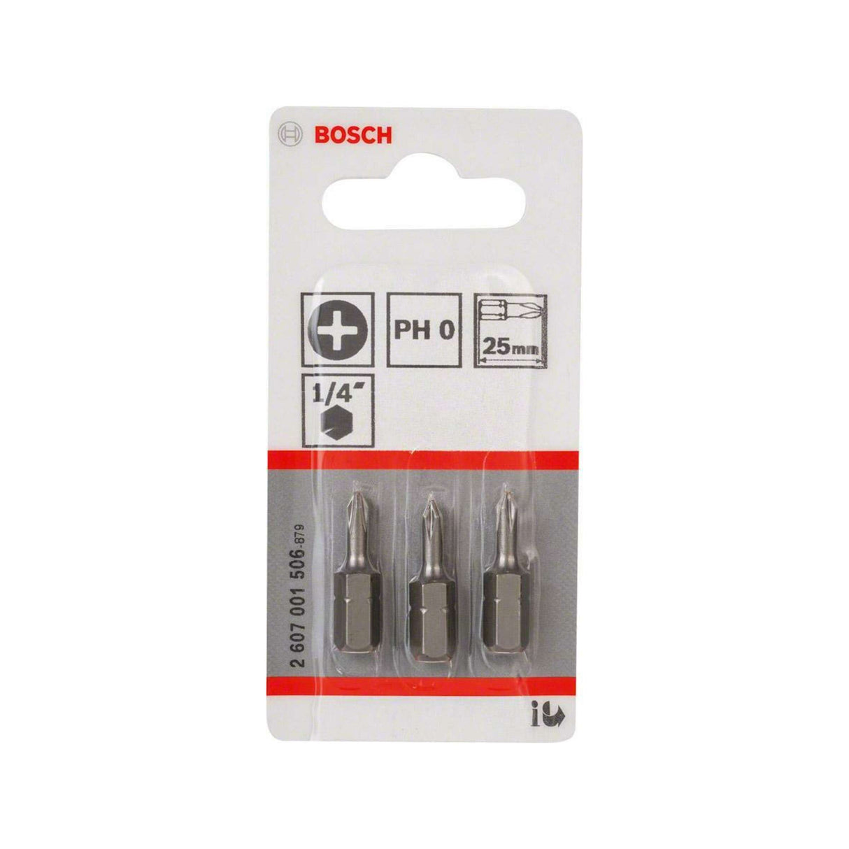 Bosch Prof screwdriver bit crosshead PH0 (3)