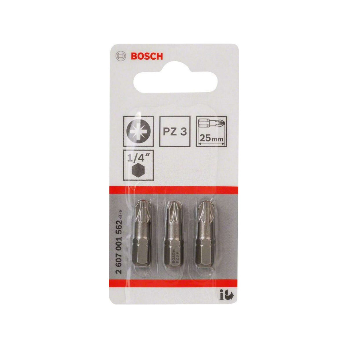 Bosch Prof screwdriver bit crosshead PZ3 (3)