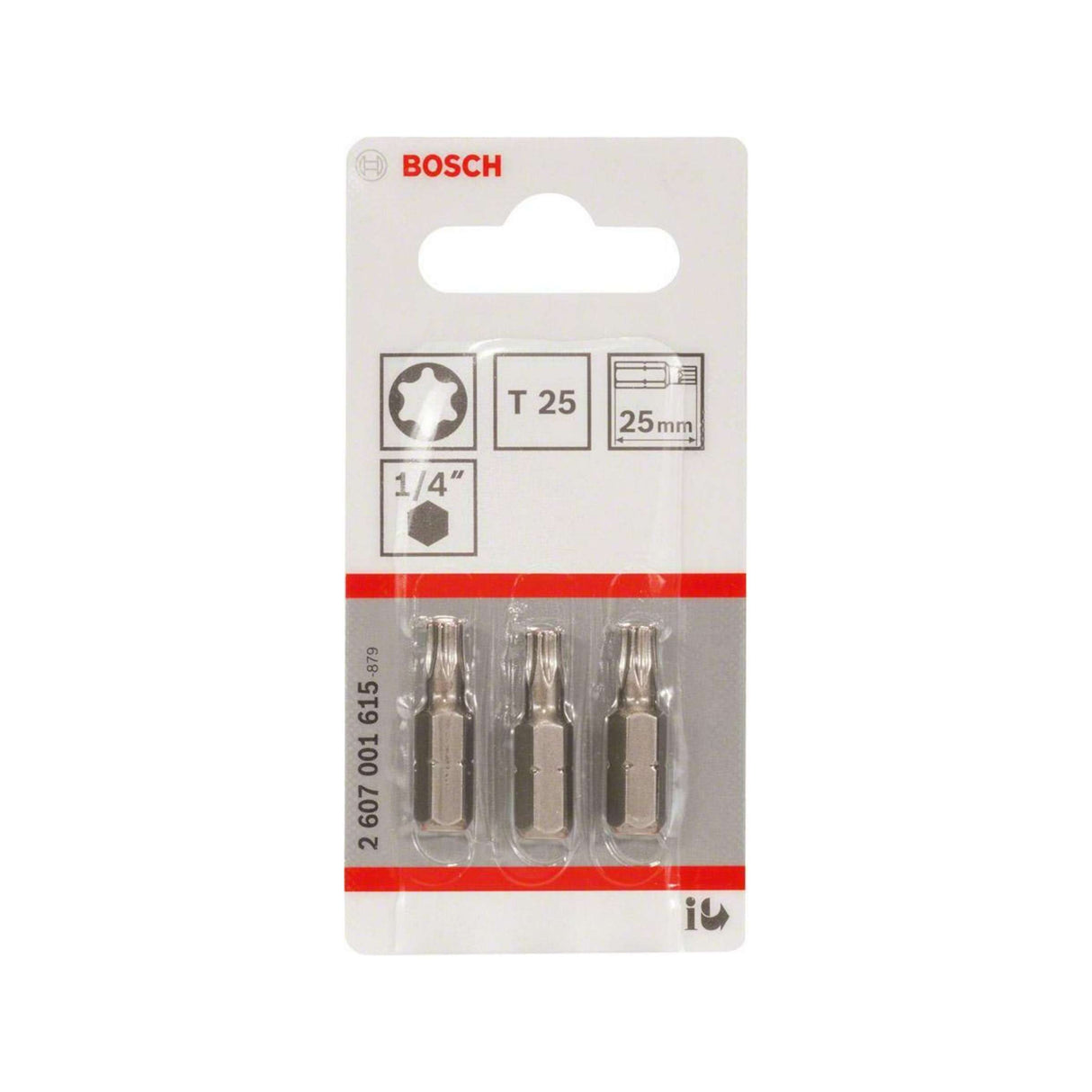 Bosch Prof screwdriver bit Torx T25 (3)