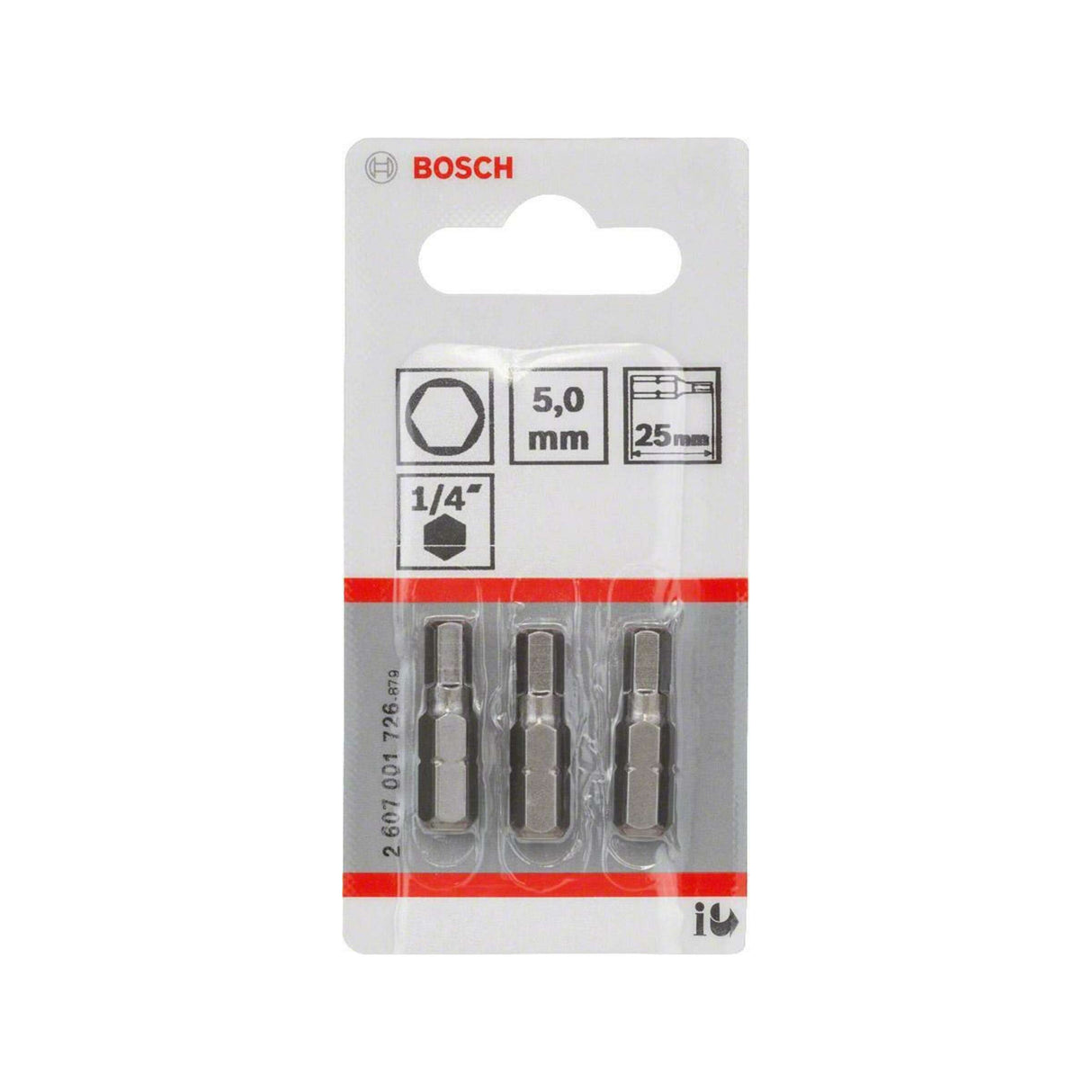 Bosch Prof screw bit hexagon HEX5 (3)