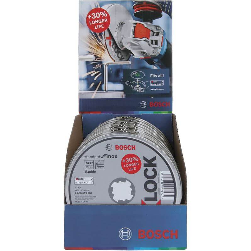 Bosch Prof. Blow Trail in Blik Suora ruostumattomasta teräksestä 125 mm (10)