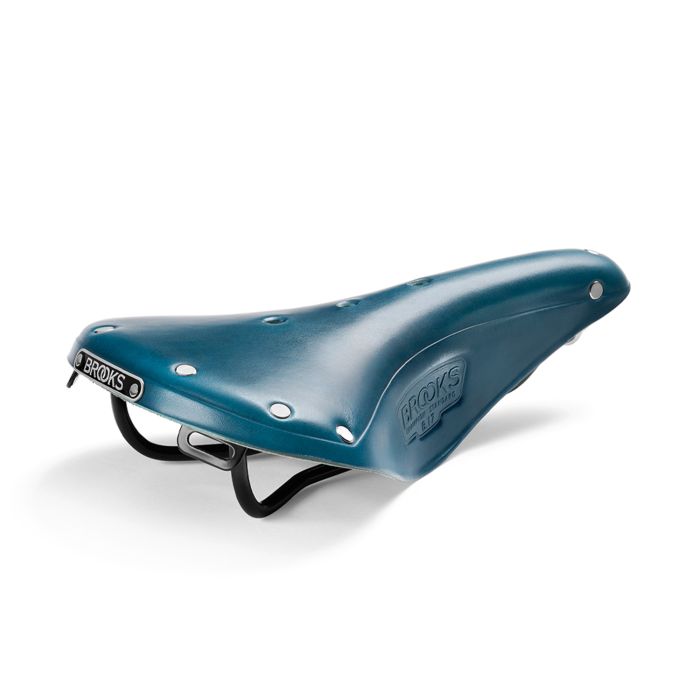 Brooks b17 - blågrønn