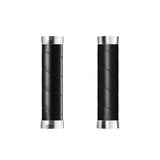 Brooks Handles Slender Puños de cuero 130mm negro