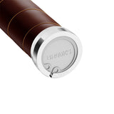 Brooks slender leather grips (100+130mm) - antic brown
