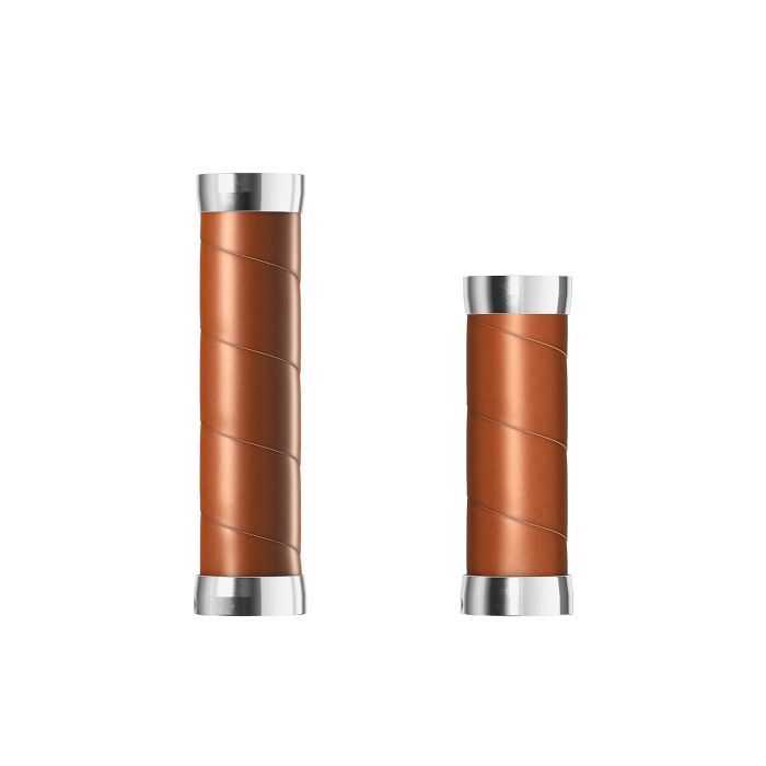 Brooks slender leather grips (100+130mm) - honey