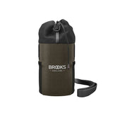 Brooks scape feed pouch (1.2l) - mud green